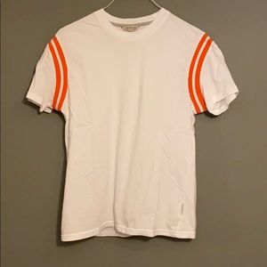 White & Orange Medium Calvin Klein Jeans Tee